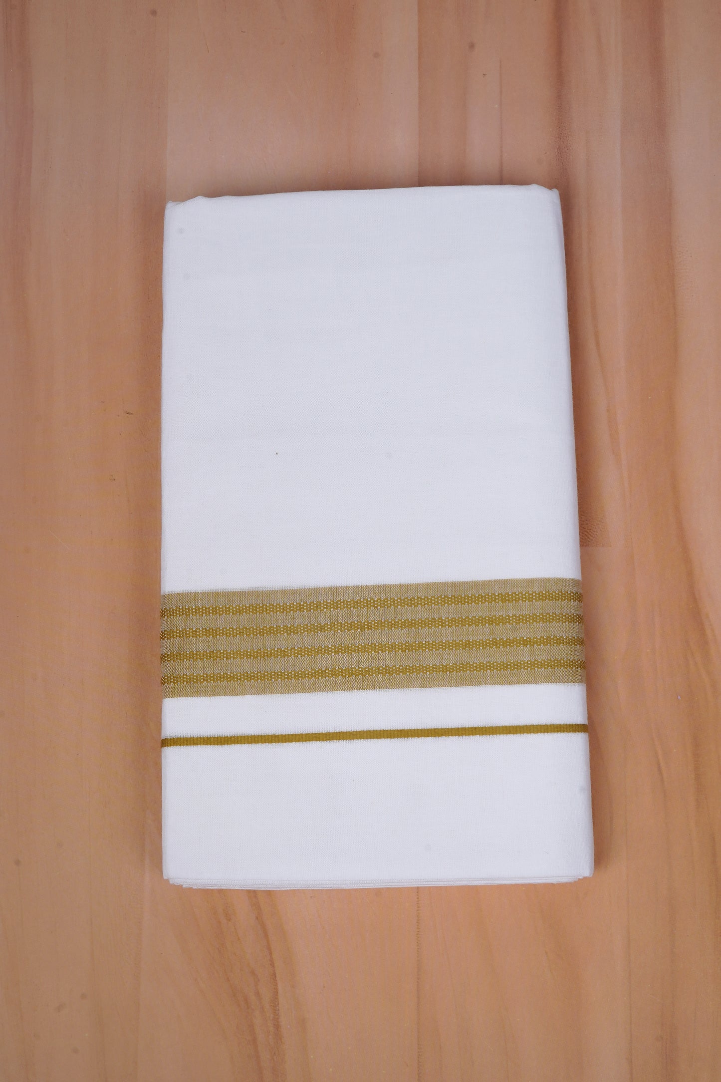 FCD-622 W/D DHOTI 3.80 MTR - Gold Yellow