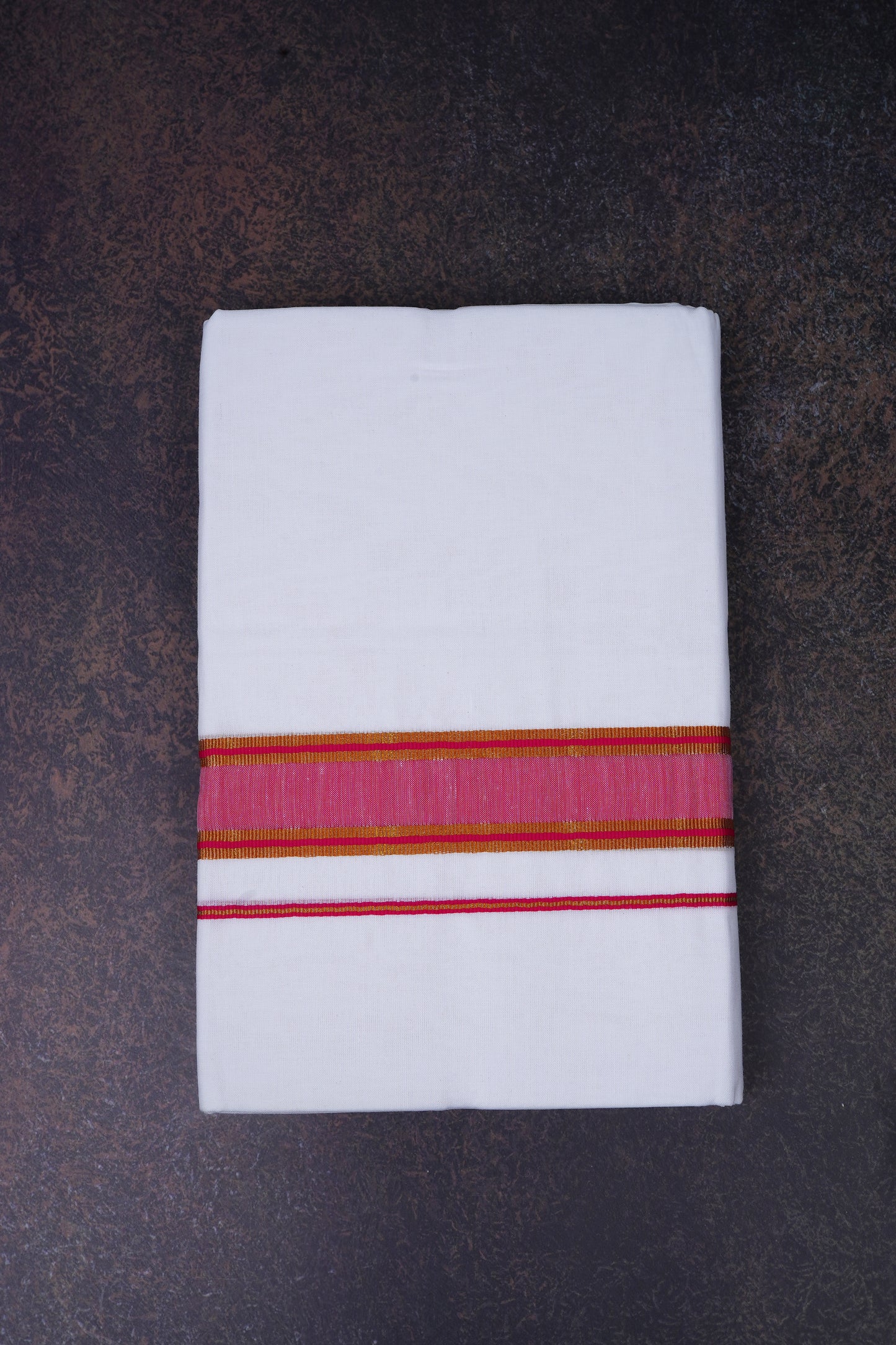 FD-172 W/D DHOTI 3.80 MTR-Pink