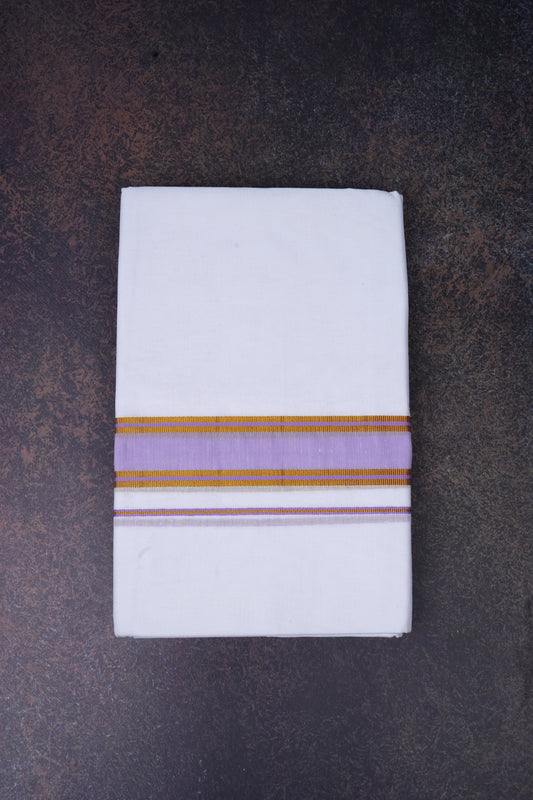 FD-172 W/D DHOTI 3.80 MTR-Purple