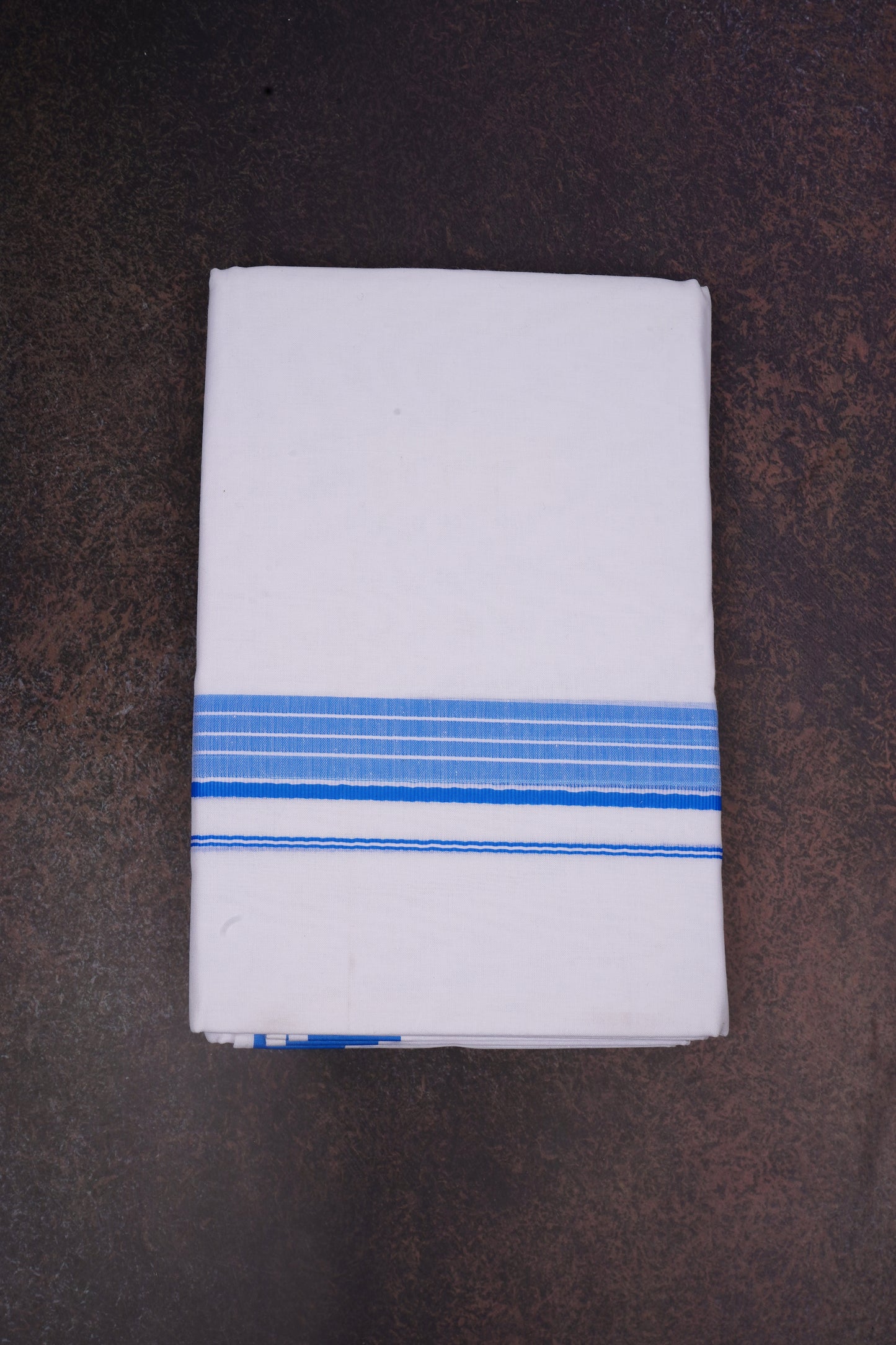 FD-133 W/D DHOTI 3.80 MTR-Sky Blue