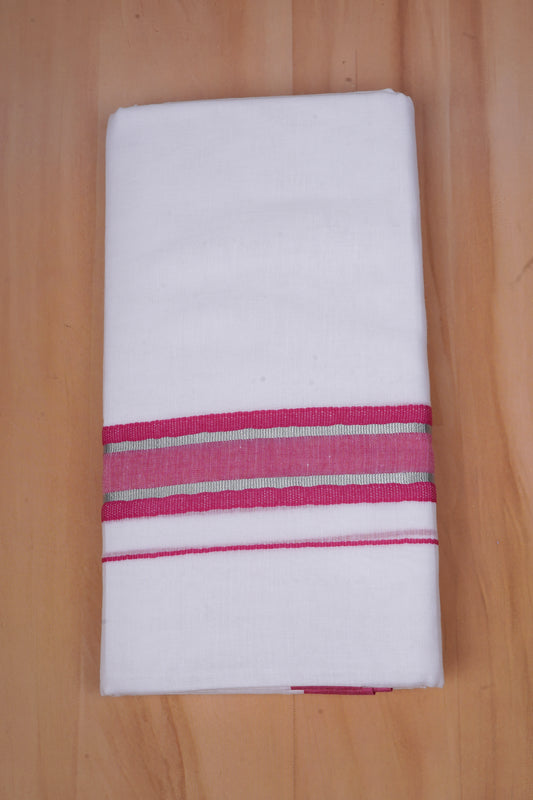 FCD-520 W/D DHOTHIE 3.80 MTR-Dark Pink