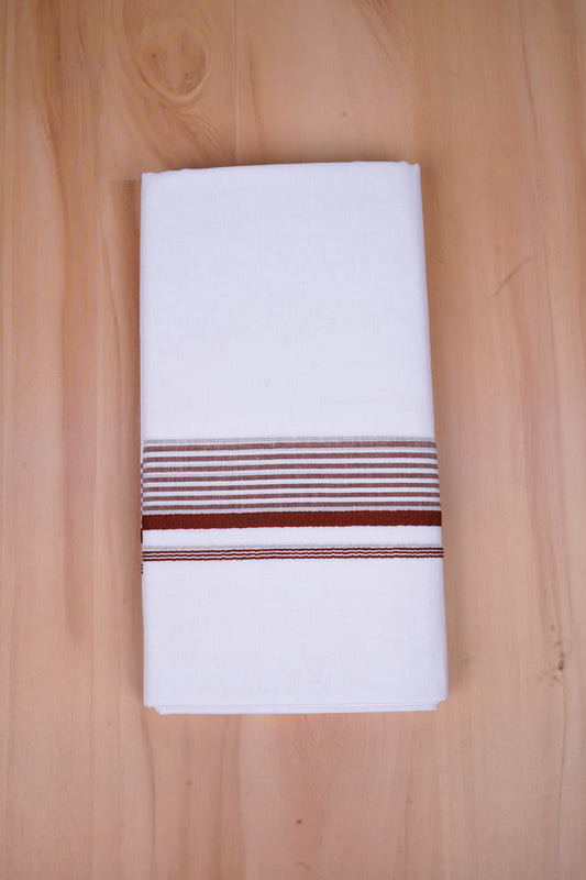 FCD-424 W/D DHOTI 3.80 MTR- Brown 2