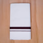 FCD-81 W/D DHOTI 3.80 MTR- D Brown