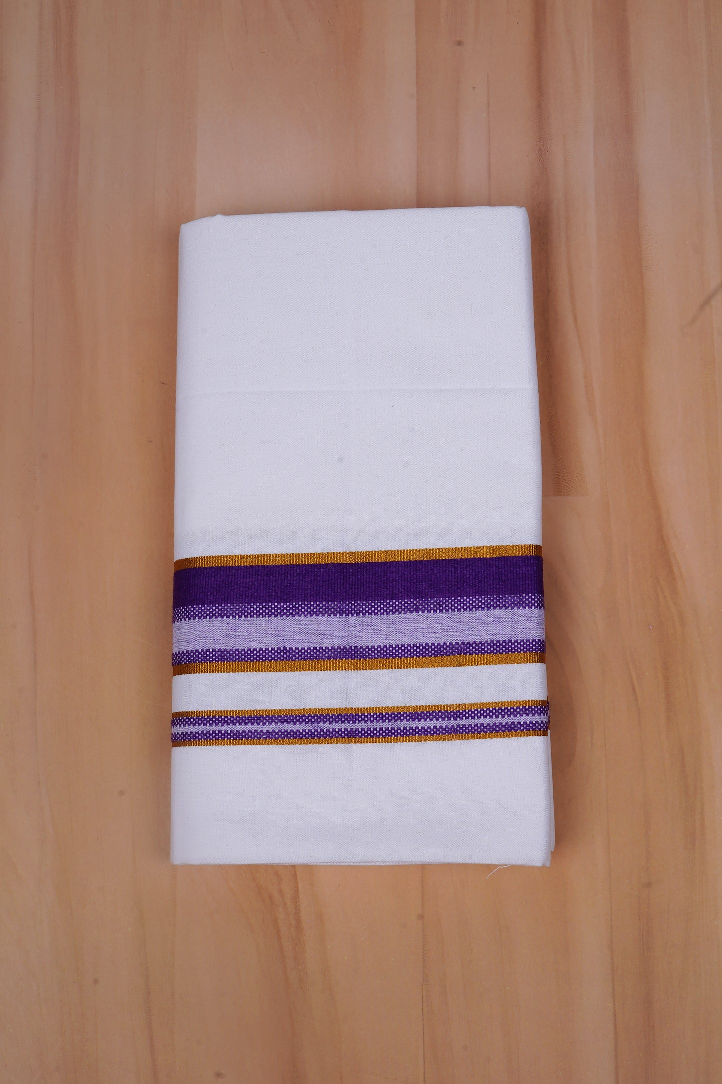 Popular Choice W/S Dhoti 2.00 MTR - Violet
