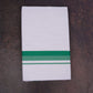 FD-155 W/D DHOTI 4.00 MTR-Dark Green