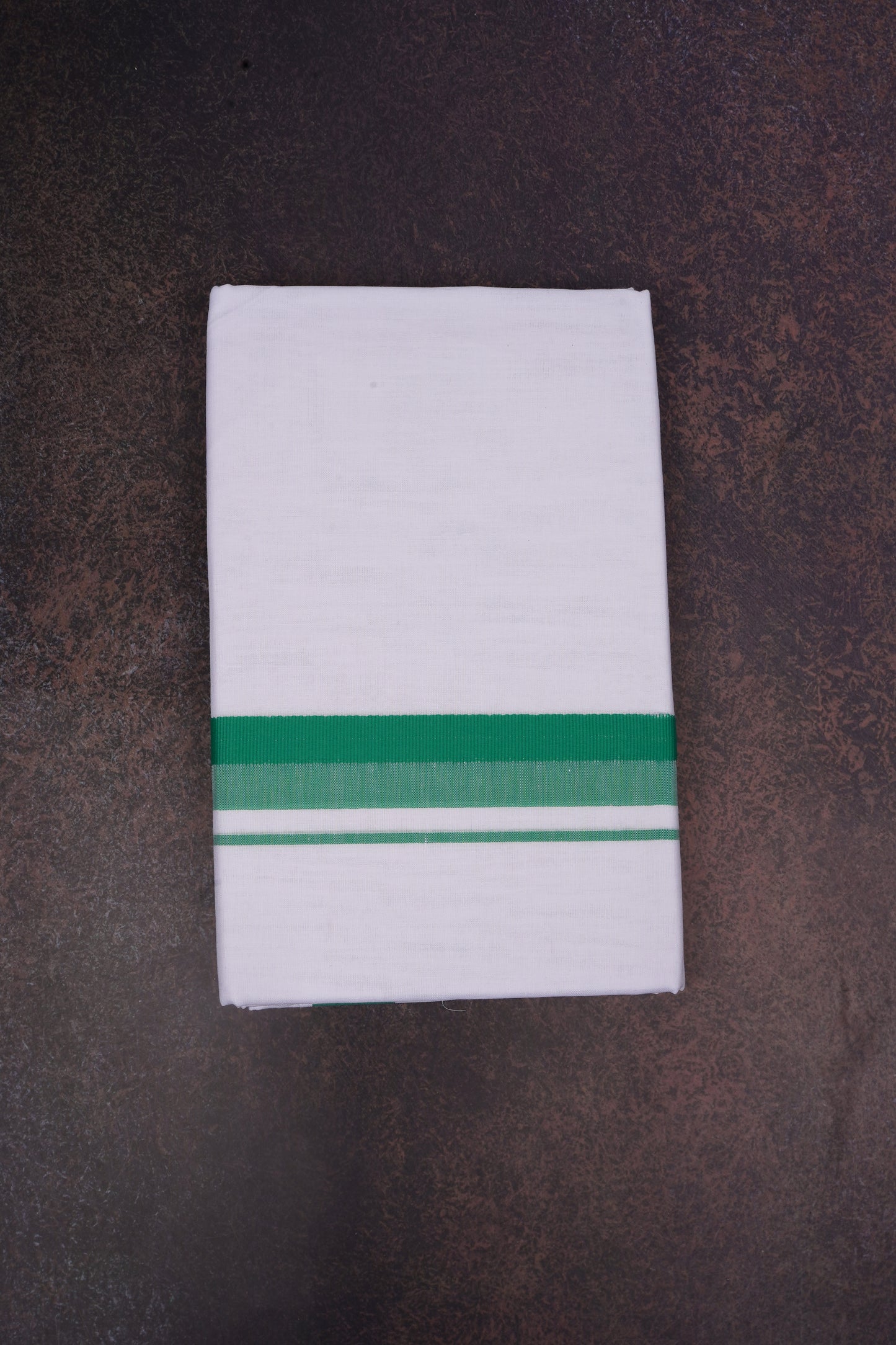 FD-155 W/D DHOTI 4.00 MTR-Dark Green