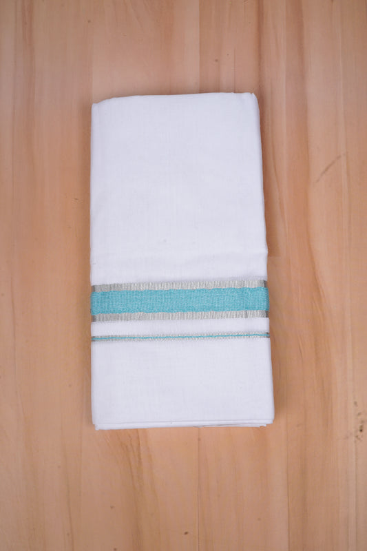 FCD-505 W/D DHOTI 3.80 MTR-Ajantha Blue