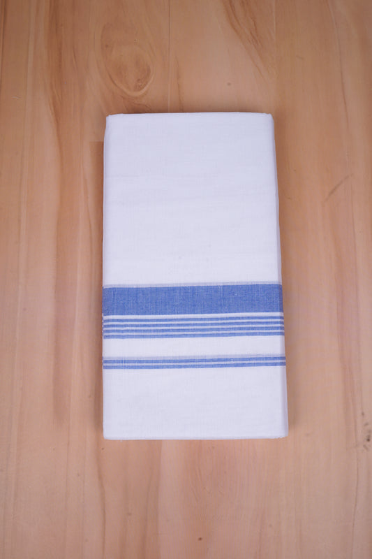 FCD-425 W/D DHOTI 3.80 MTR- Blue 2