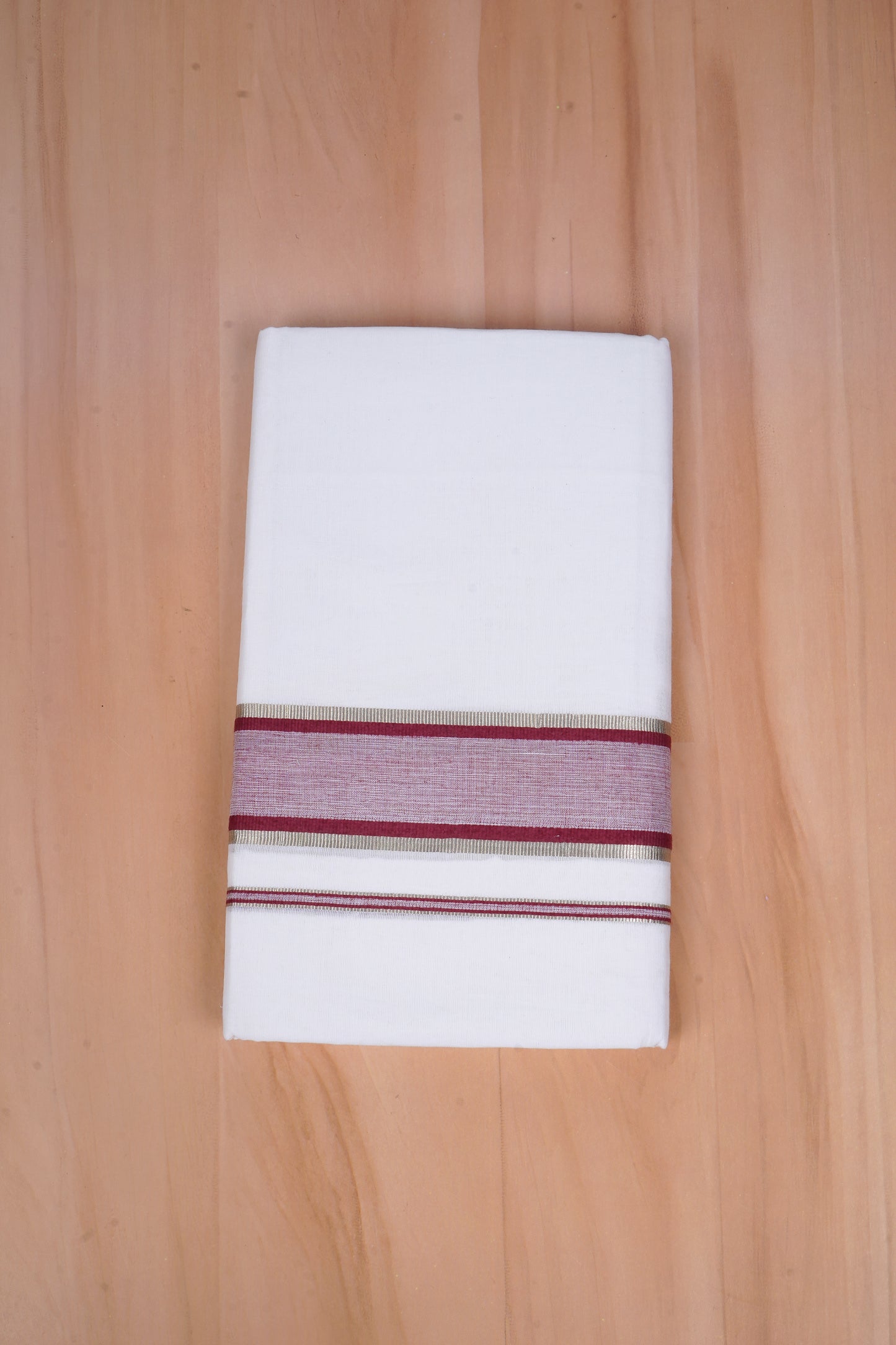 FCD-409 W/D DHOTI 3.80 MTR - Maroon