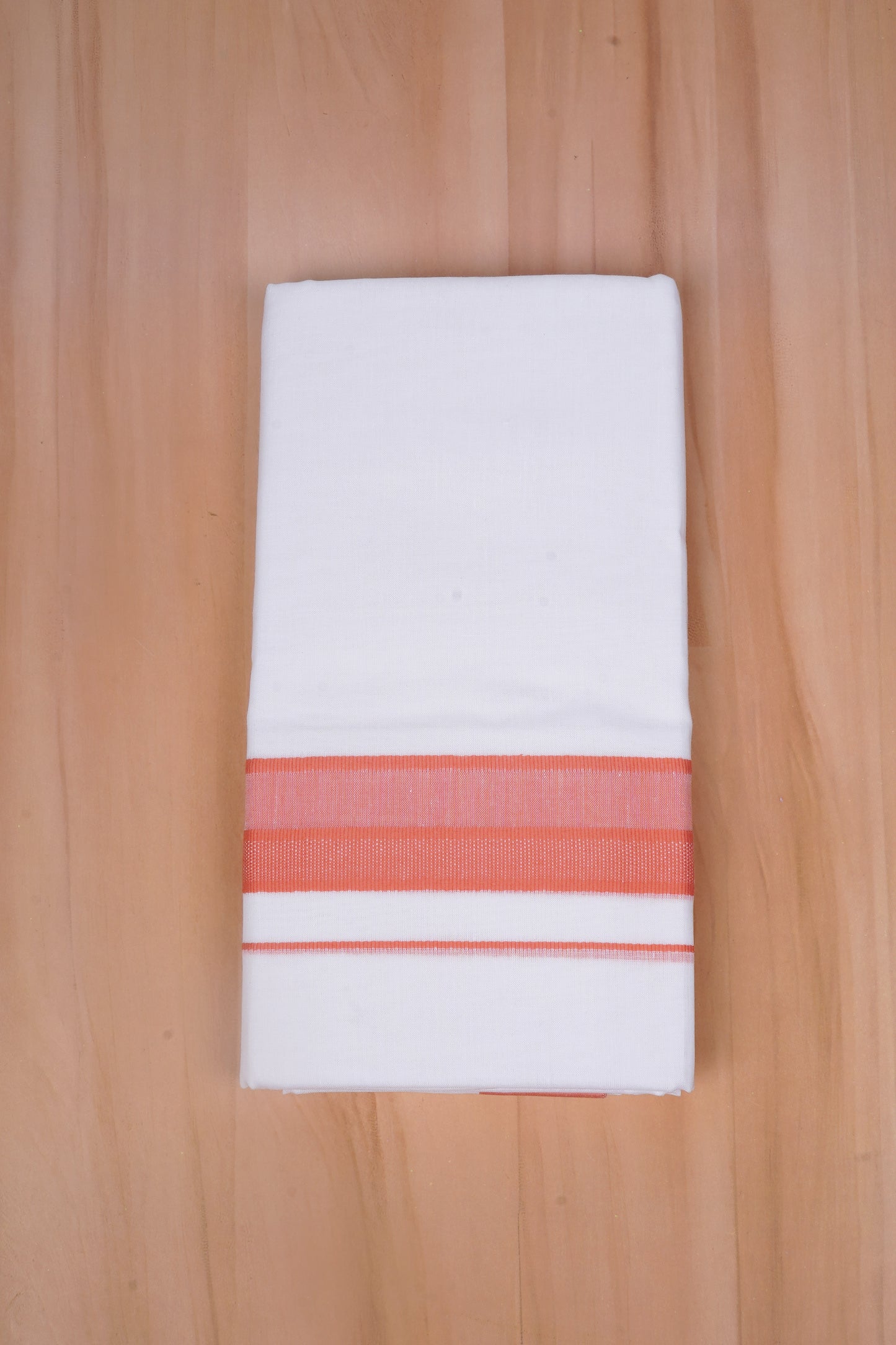 FCD-395 W/D DHOTI 3.80 MTR - Light orange