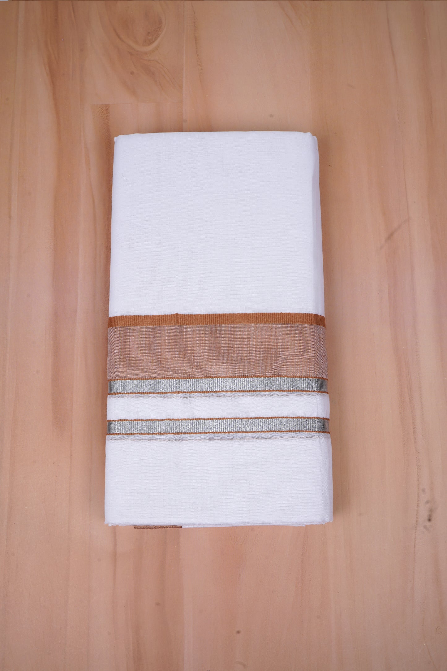 FCD-525 W/D DHOTI 3.80 MTR-Brown