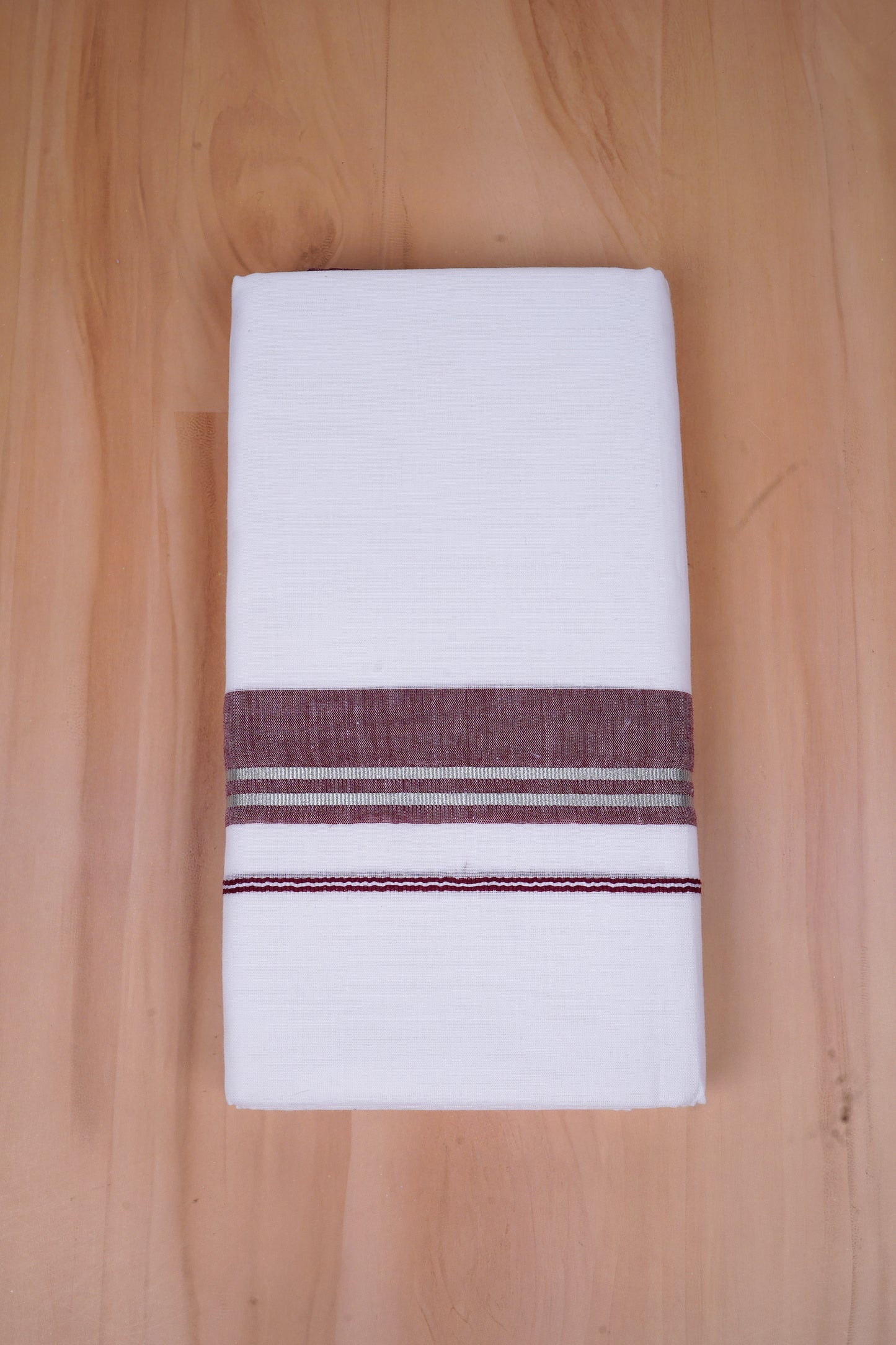 FCD-526 W/D DHOTI 3.80 MTR-Maroon