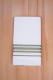Heritage Gold W/S Dhoti 2.00 MTR - Sky Blue