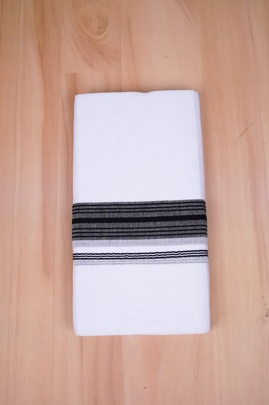 FCD-429 W/D DHOTI 3.80 MTR-Black