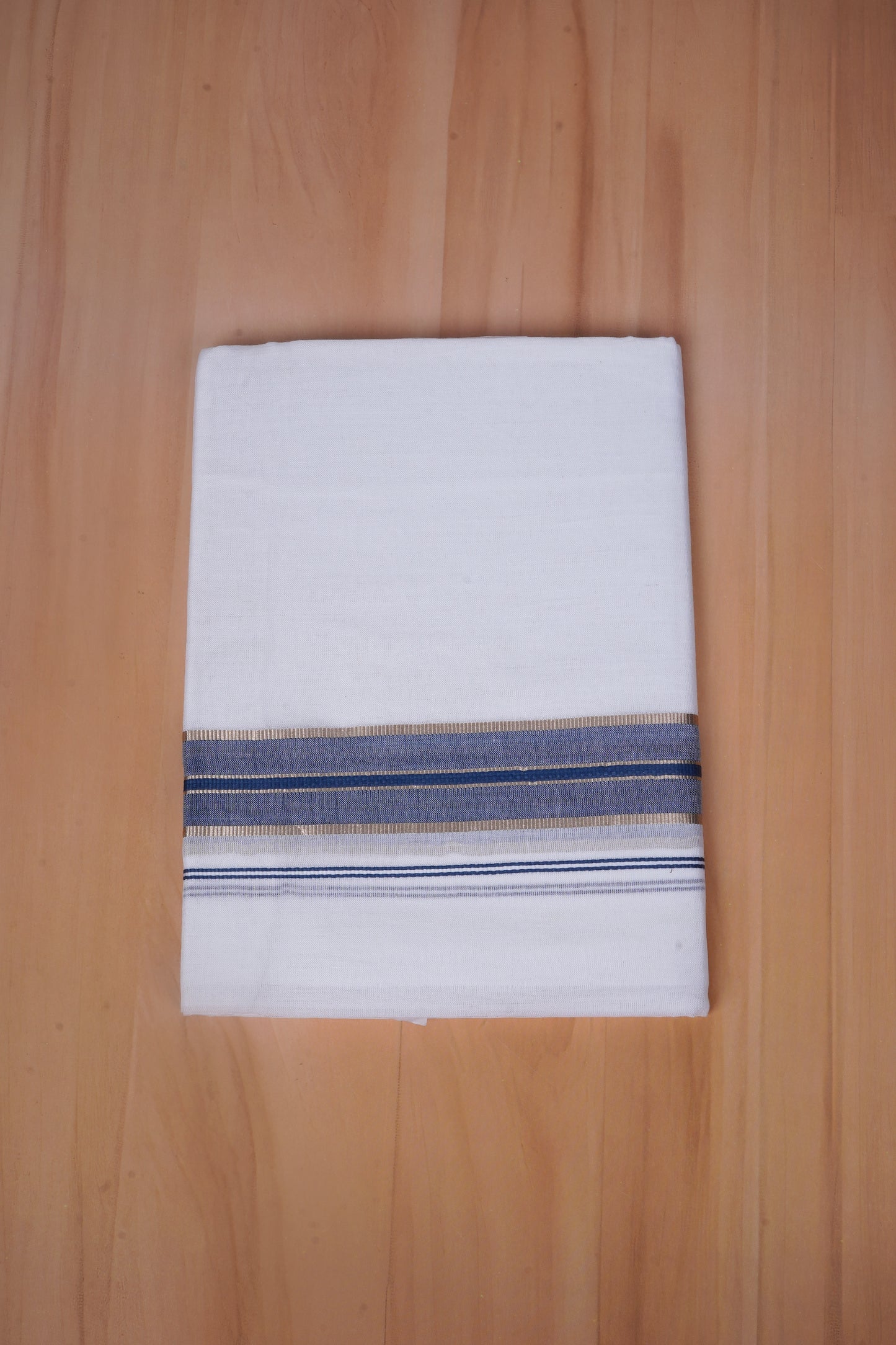 FCD-477 W/D DHOTI 3.80 MTR - Dark Blue