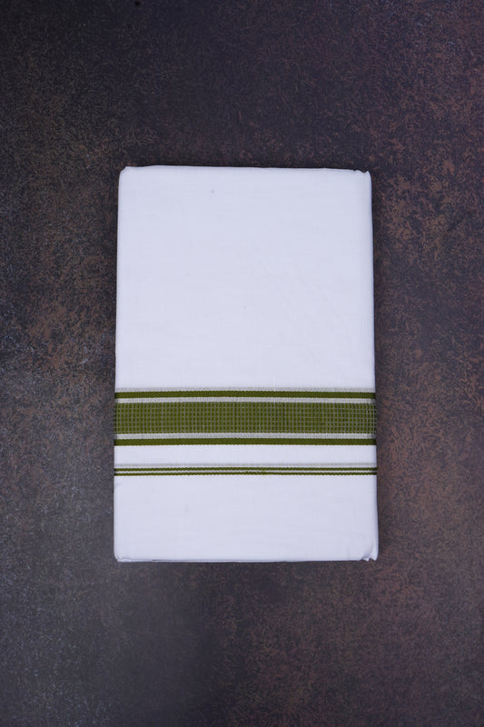 FD-167 W/D DHOTI 3.80 MTR-Green
