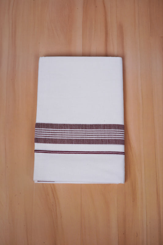 FCD-466 W/D DHOTI 3.80 MTR - Dark maroon