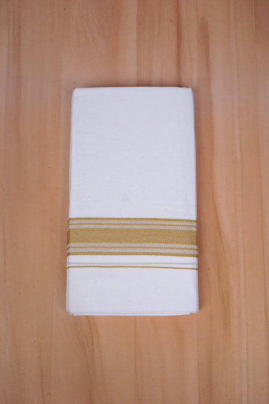 FCD-416 W/D DHOTI 3.80 MTR - Gold Yellow