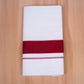 FCD-614 W/D DHOTI 3.80 MTR - Red