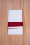 FCD-614 W/D DHOTI 3.80 MTR - Red