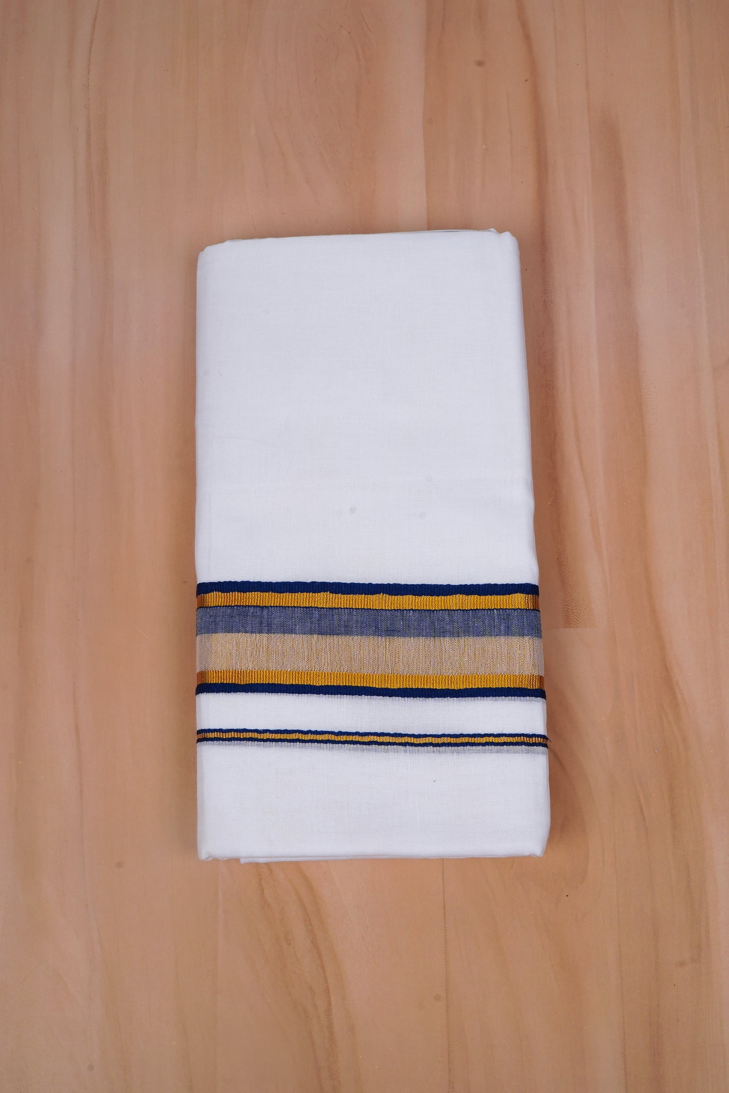 FCD-519 W/D DHOTI 3.80 MTR-Navy Blue