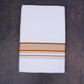 FD-158 W/D DHOTI 3.80 MTR-Brown