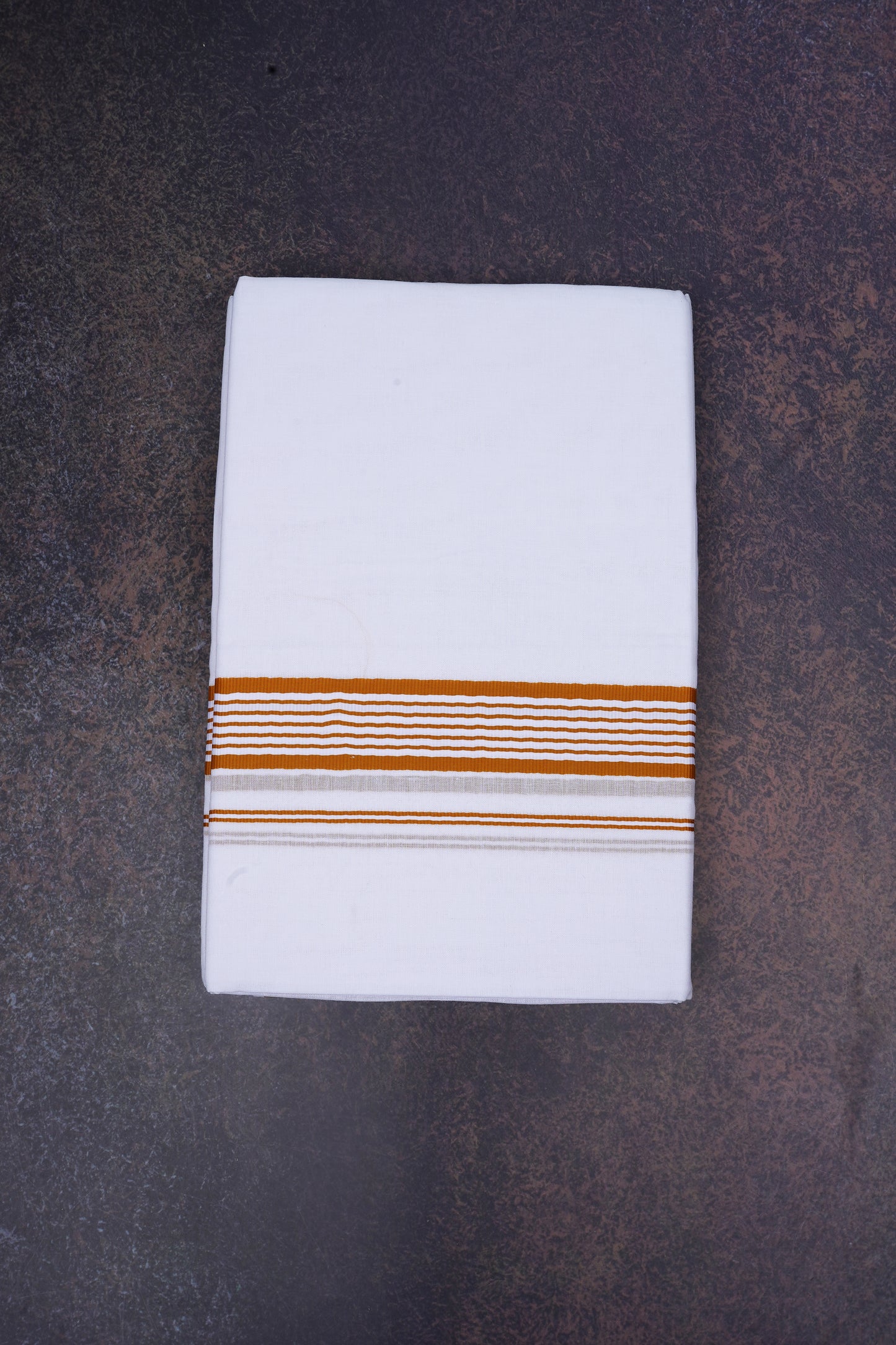 FD-158 W/D DHOTI 3.80 MTR-Brown