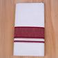 FCD-335 W/D DHOTI 3.80 MTR - Maroon