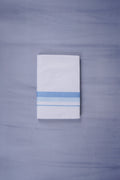 KERALOOM FINISH COTTON 332 W/D DHOTI 3.80 MTR - Sky Blue