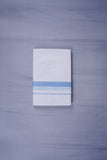 KERALOOM FINISH COTTON 332 W/D DHOTI 3.80 MTR - Sky Blue