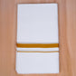 FCD-81 W/D DHOTI 3.80 MTR- Gold Yellow