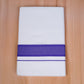 FCD-601 W/D DHOTI 3.80 MTR - Purple