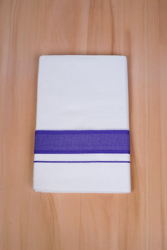 FCD-601 W/D DHOTI 3.80 MTR - Purple