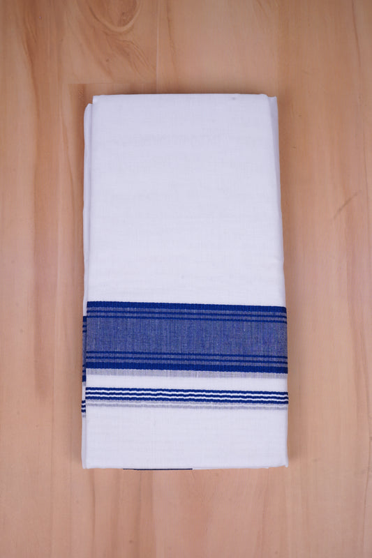 FCD-423 W/D DHOTI 3.80 MTR- Dark Blue