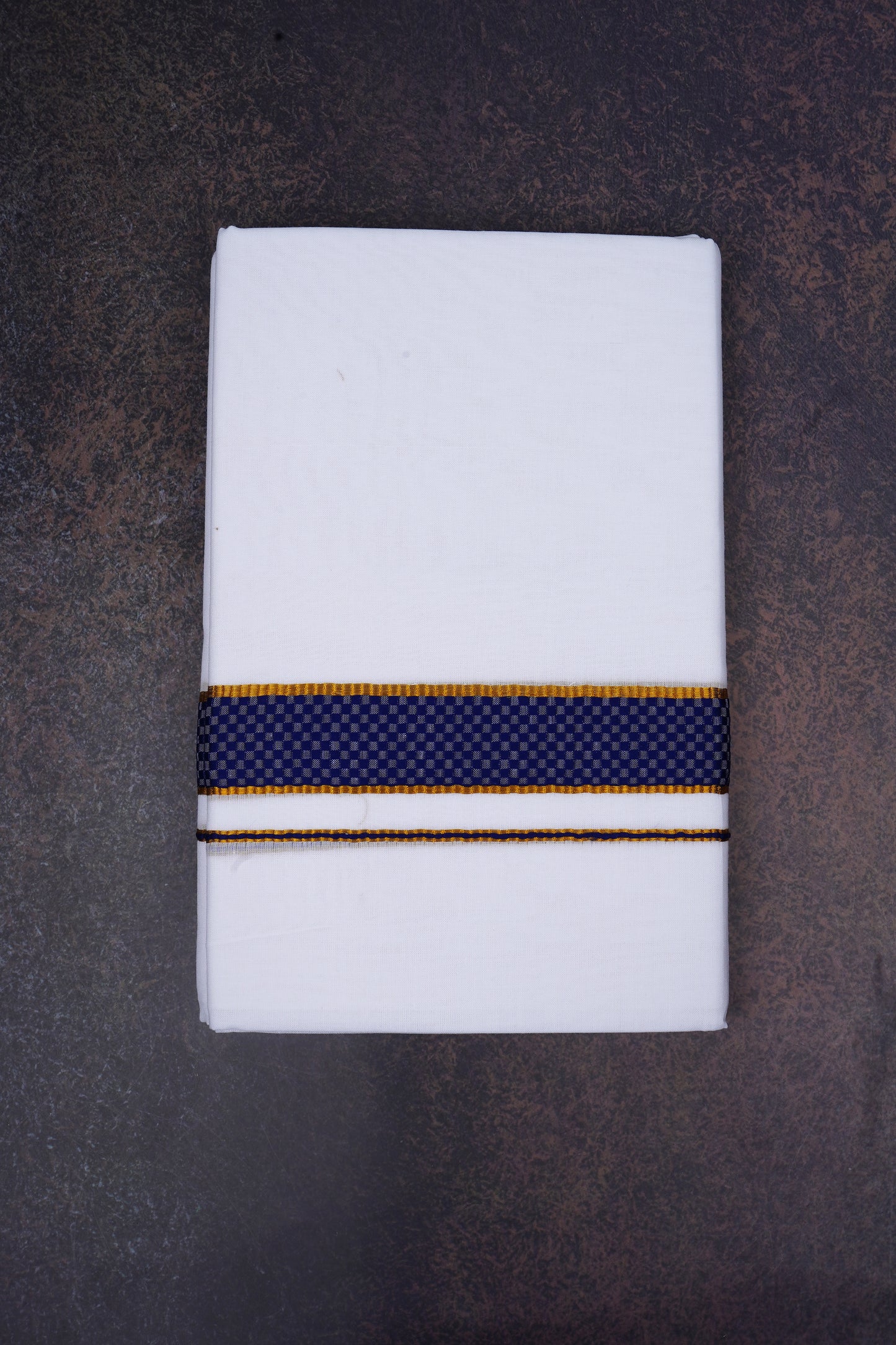 FD-200 W/D DHOTI 3.80 MTR-Dark Blue