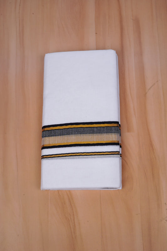 FCD-519 W/D DHOTI 3.80 MTR-Black