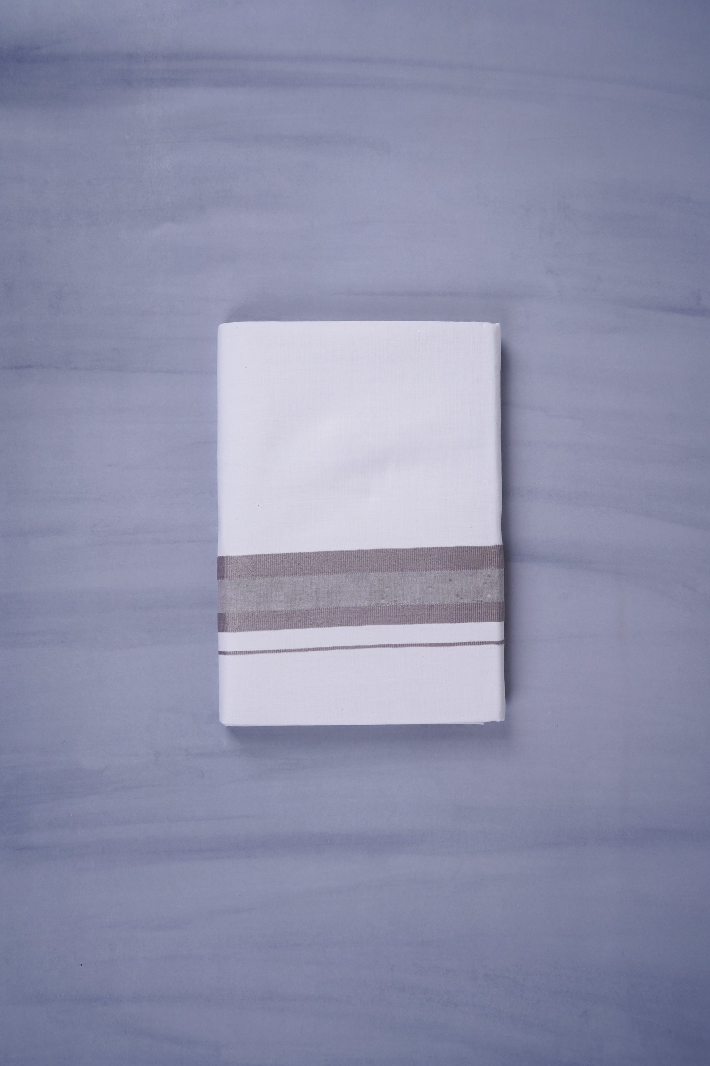 KERALOOM FINISH COTTON 329 W/D DHOTI 3.80 MTR - Light Brown