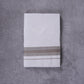 KERALOOM FINISH COTTON 326 W/D DHOTI 3.80 MTR - Light Gray