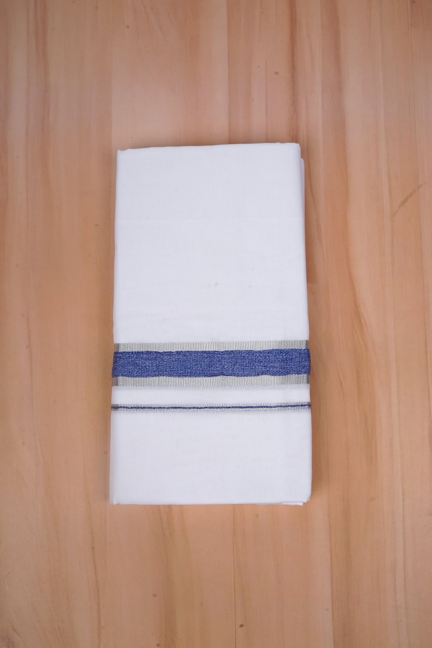 FCD-505 W/D DHOTI 3.80 MTR-Navy Blue