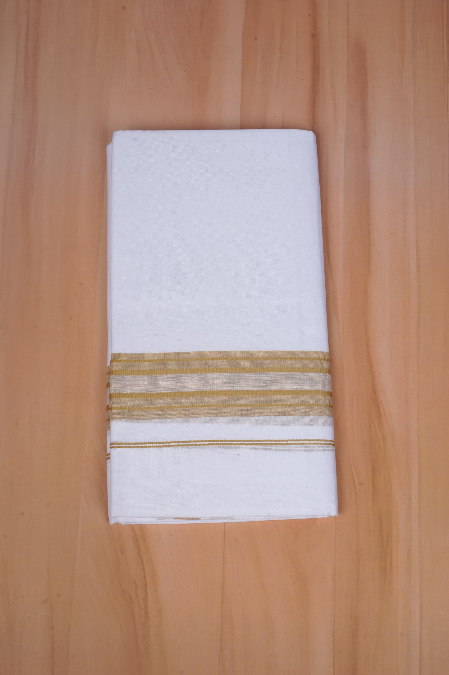 FCD-617 W/D DHOTI 3.80 MTR - Gold Yellow
