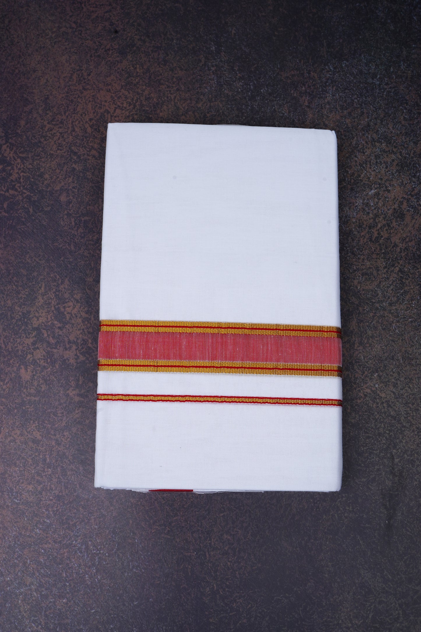 FD-172 W/D DHOTI 3.80 MTR-Red