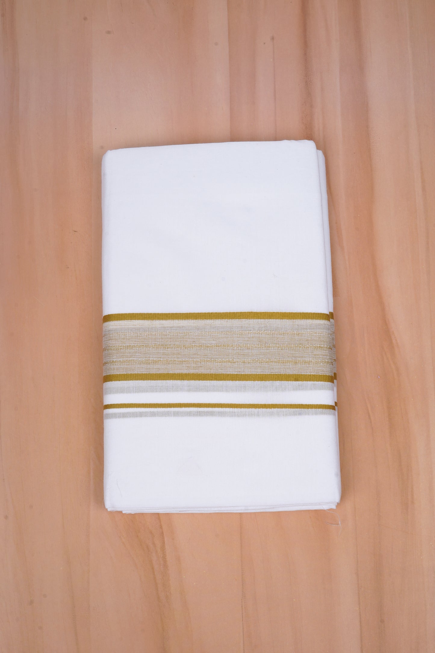 FCD-411 W/D DHOTI 3.80 MTR - Olive Green