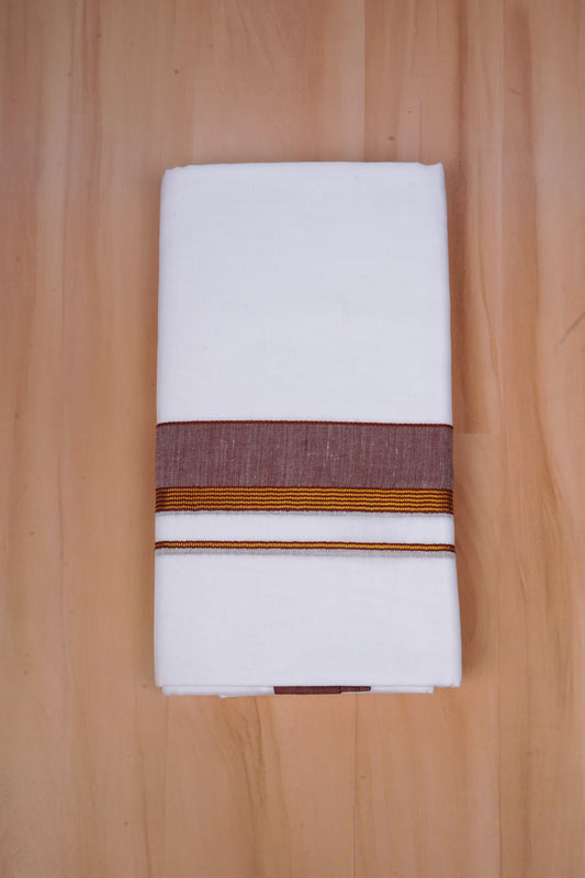 FCD-524 W/D DHOTI 3.80 MTR-Brown