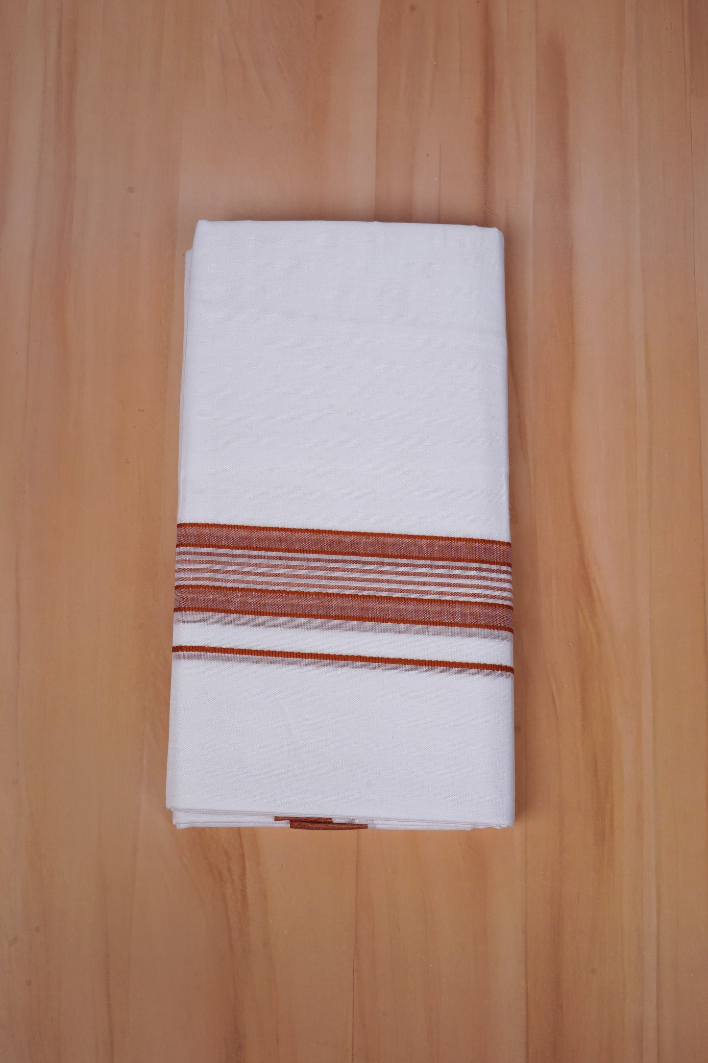 FCD-529 W/D DHOTI 3.80 MTR-Dark Brown