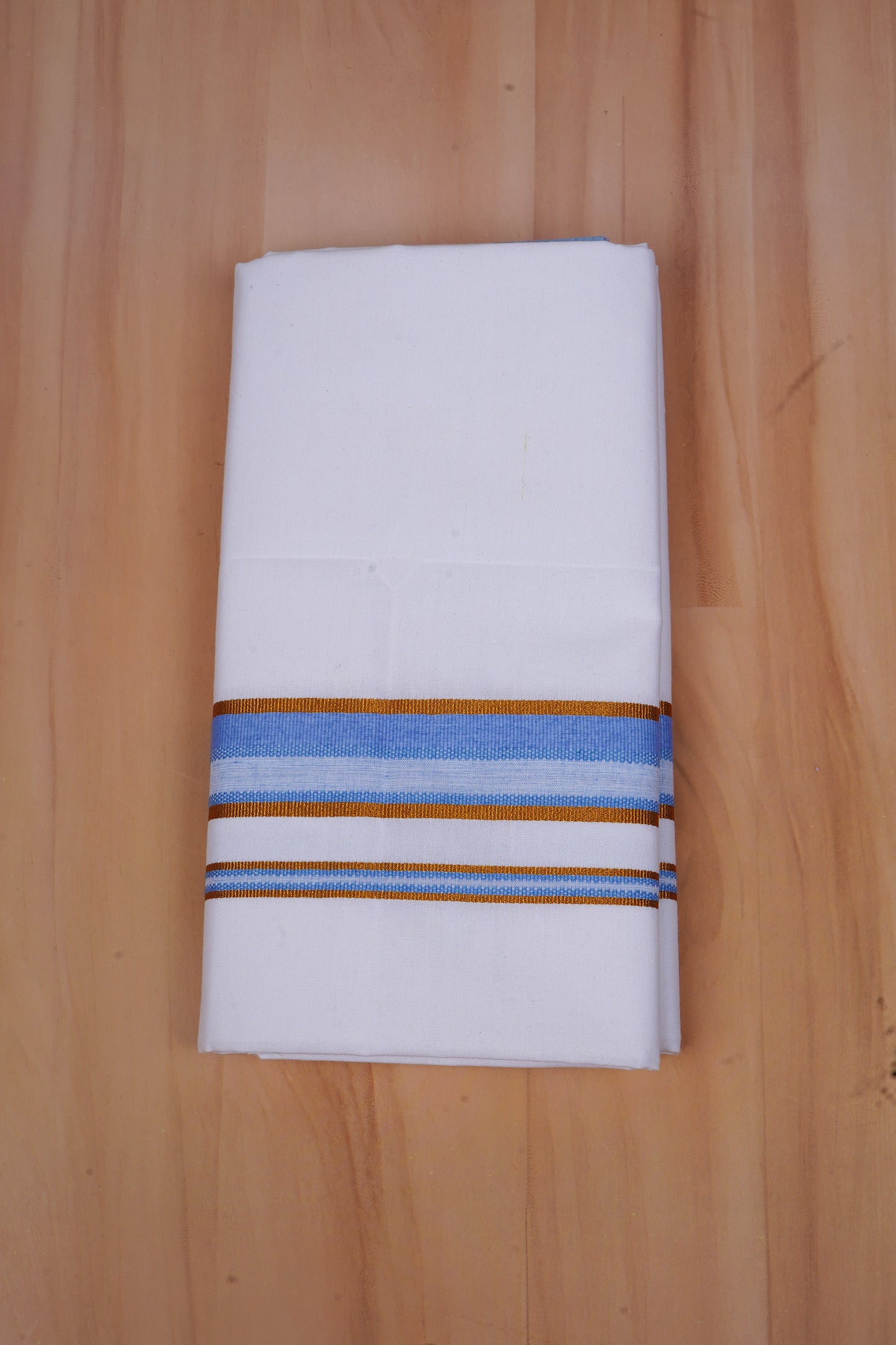 Popular Choice W/S Dhoti 2.00 MTR - Sky Blue