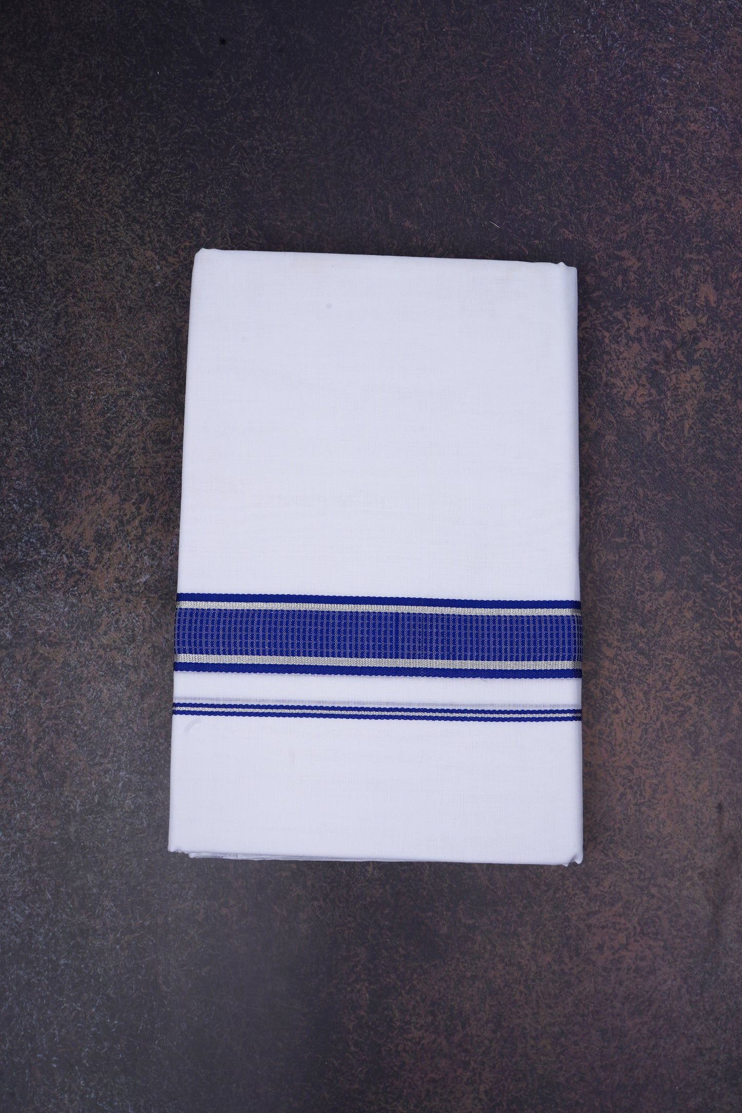 FD-167 W/D DHOTI 3.80 MTR-Navy Blue