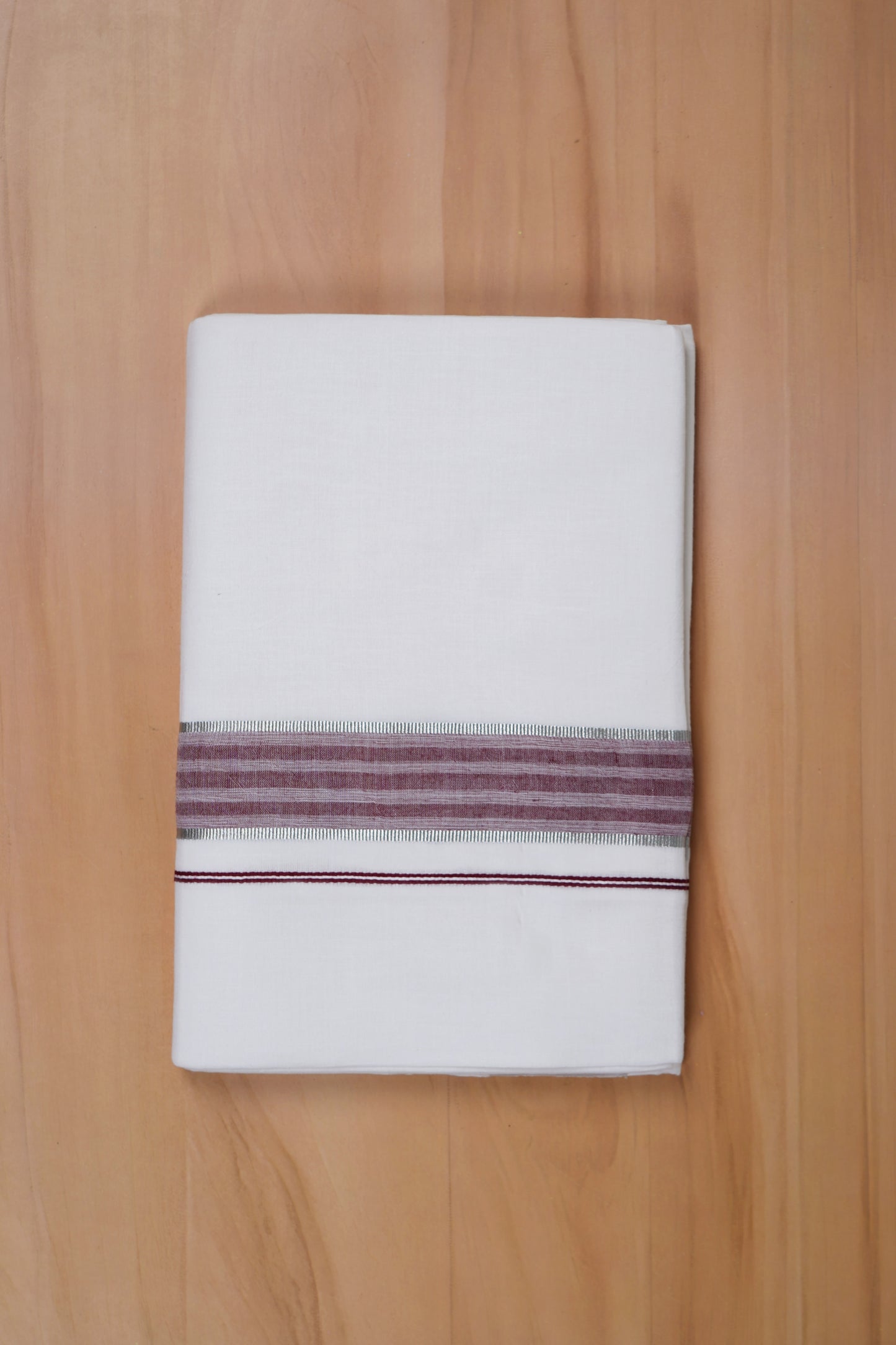 FCD-593 W/D DHOTHIE 3.80 MTR-DARK MAROON