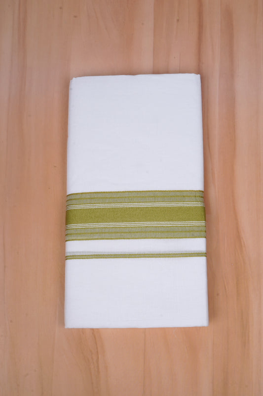 FCD-618 W/D DHOTI 3.80 MTR - Olive Green