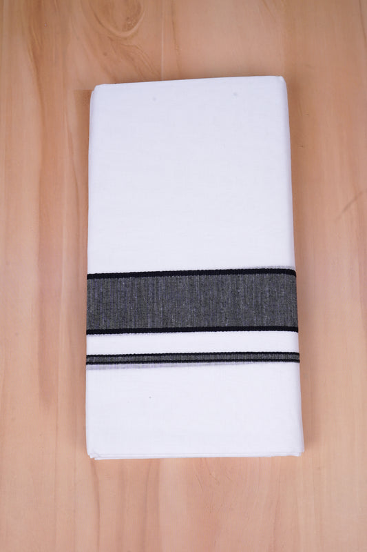 FCD-02 W/D DHOTI 4.00 MTR- Black