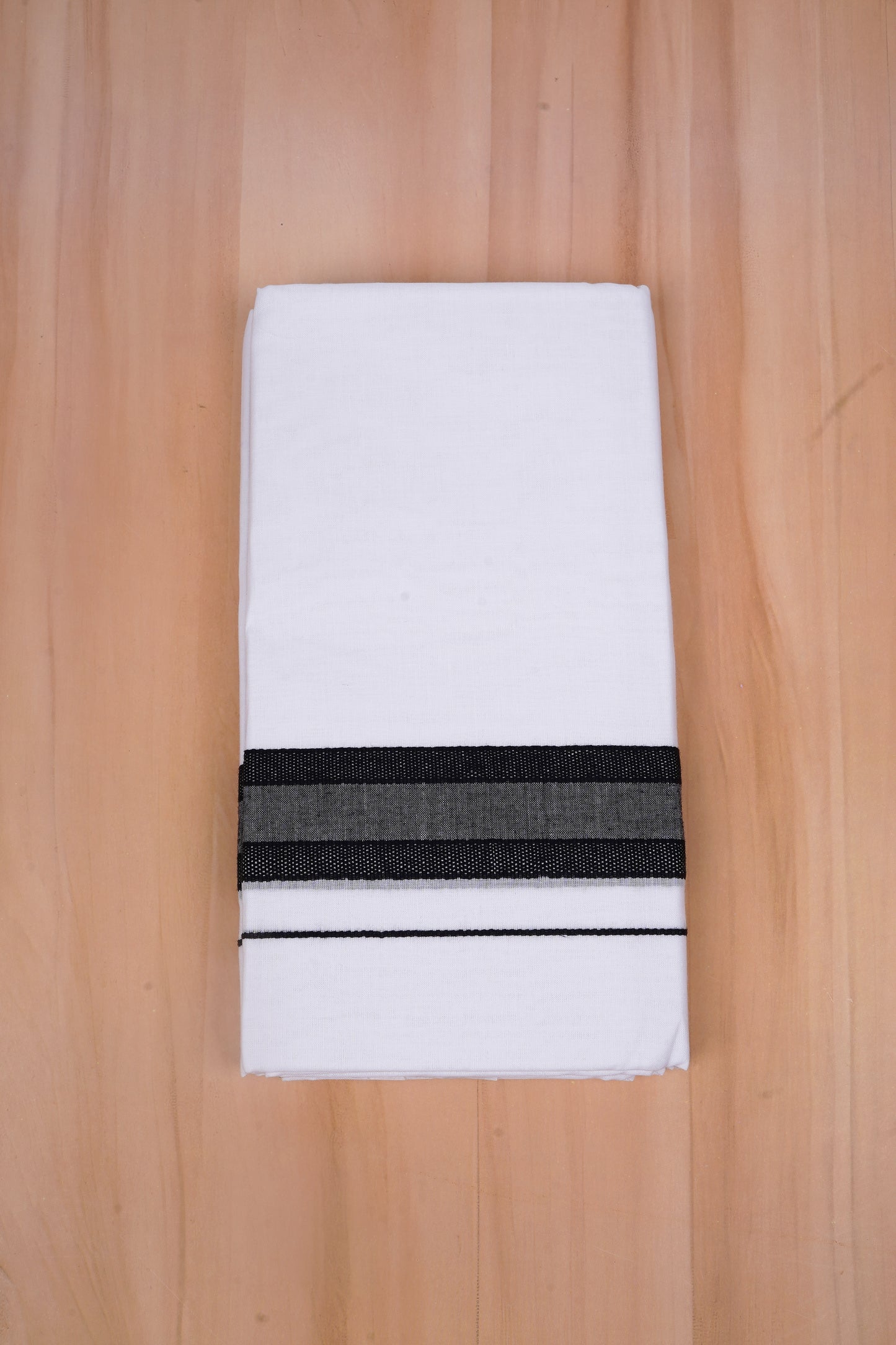 FCD-391 W/D DHOTI 3.80 MTR- Black 2